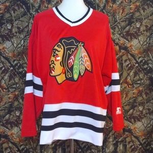Chicago Blackhawks Vintage Starter Jersey Medium